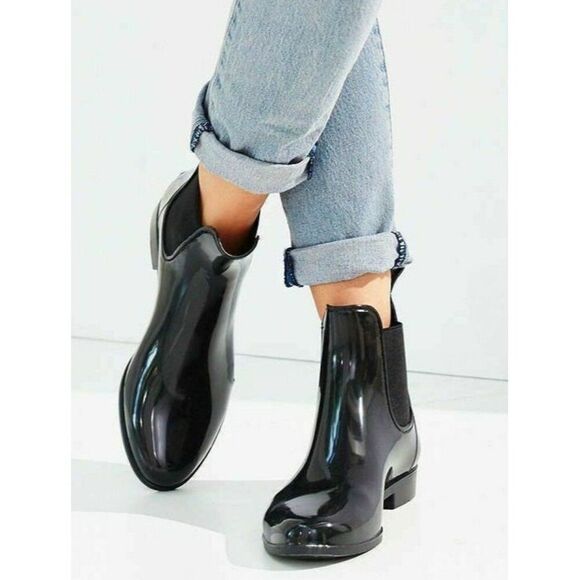 Sam Edelman Tinsley 12B Black rain boots - New - Picture 1 of 6